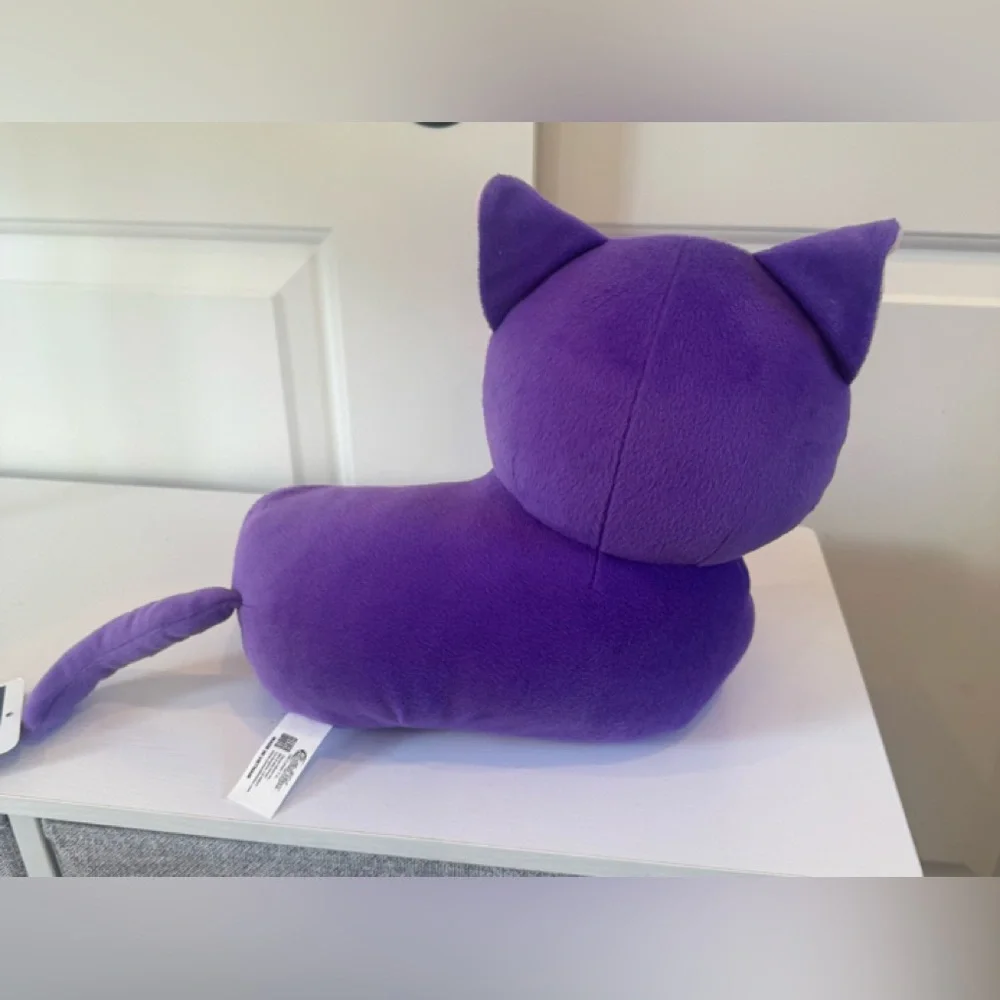 Sailor Moon Luna Cat Plush Purple Cat Toy for Collectors